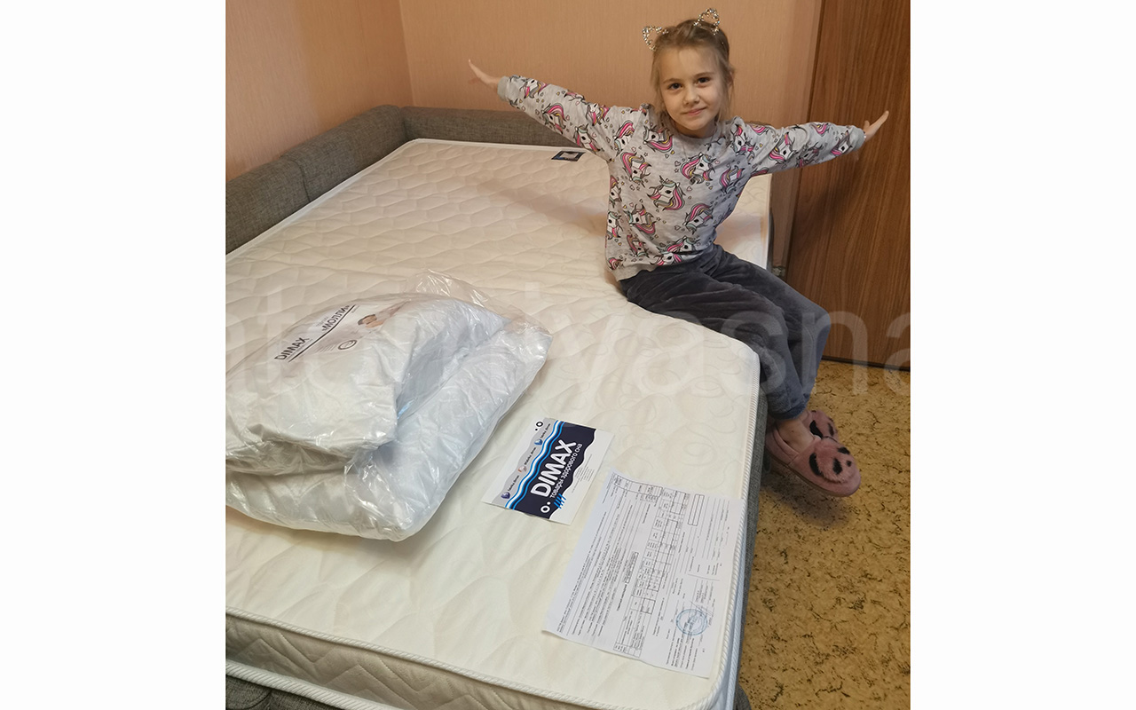 отзыв о Матрас Dimax Практик Чип Ролл 10 кокос фото 2